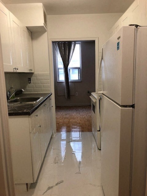 Floor plan for 2 beds, 1 bath