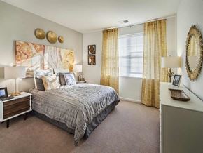Harrison apartment for rent - furnished apartment model bedroom at 221 Bergen, Harrison, New Jersey