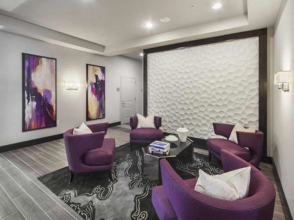 Harrison apartment for rent - indoor seating area at 221 Bergen, New Jersey