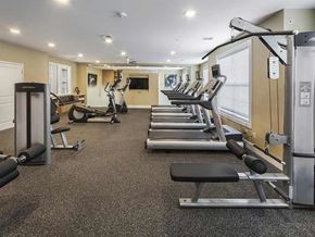 Harrison apartment for rent - fitness center at 221 Bergen, New Jersey, 07029