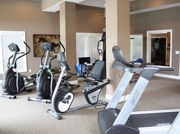 24-Hour, on-site fitness and health center
