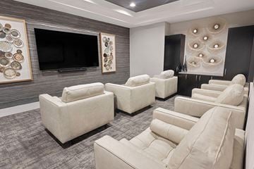 Charlotte apartment for rent - a living room with a tv and couches
