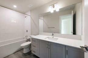 Ottawa apartment for rent - the preserve at ballantyne commons apartment bathroom with sink toilet and tub