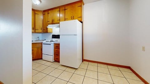 Floor plan for 1 bed, 1 bath, 503 sqft