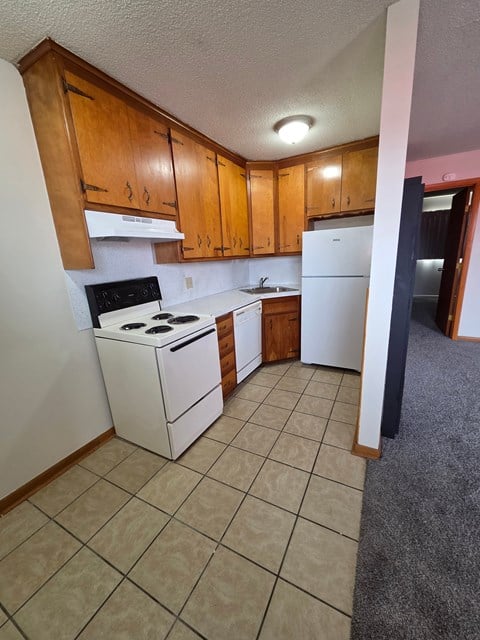 Floor plan for 1 bed, 1 bath, 525 sqft