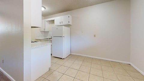 Floor plan for 1 bed, 1 bath, 650 sqft