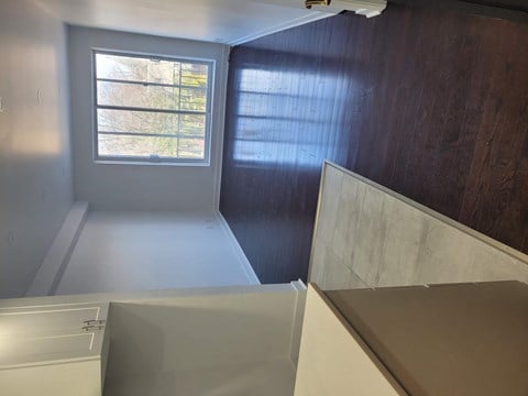 Floor plan for 1 bed, 1 bath, 350 sqft