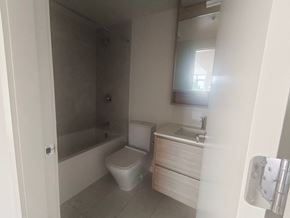 Coquitlam apartment for rent - a bathroom with a toilet and a sink