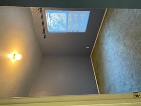 Garden Valley house for rent - a bathroom ceiling with a window and a light
