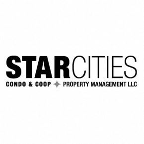 New York apartment for rent - the logo for starts condom coop property management