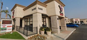 Bakersfield apartment for rent - a building with a sign in front of it