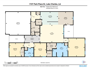 Lake Charles house for rent - 1727 Park Place Dr