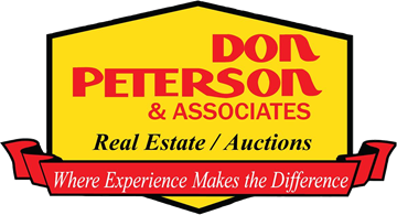 Fremont apartment for rent - A logo for Don Peterson & Associates Real Estate / Auctions.