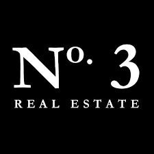 Vestavia Hills house for rent - A black and white logo for No. 3 Real Estate.