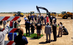 El Paso apartment for rent - a crowd of people standing around a group of excavators