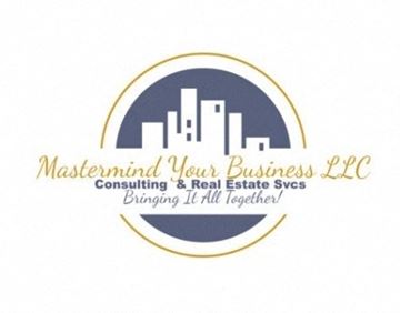 Cleveland apartment for rent - A logo for Mastermind Your Business LLC featuring a city skyline silhouette.