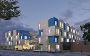 Santa Monica apartment for rent - Building Rendering