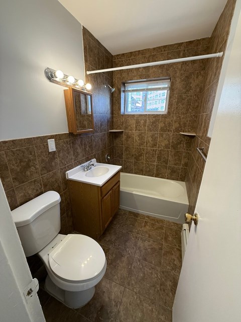 Floor plan for 1 bed, 1 bath