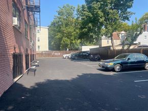 Irvington apartment for rent - A car is parked in a parking lot.