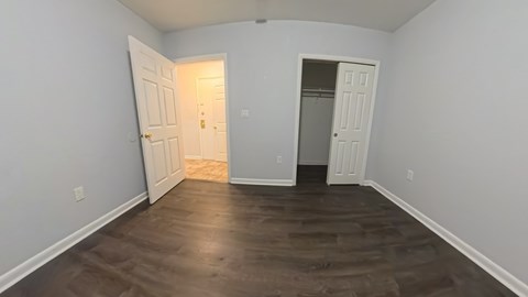 Floor plan for 1 bed, 1 bath, 750 sqft