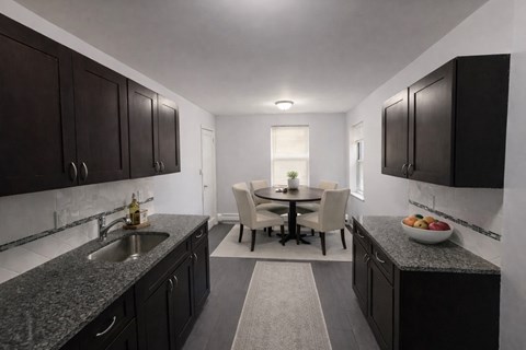 Floor plan for 1 bed, 1 bath