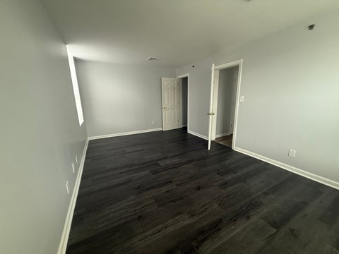 Floor plan for 1 bed, 1 bath