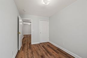 Philadelphia apartment for rent - A room with a white door and a white wall.