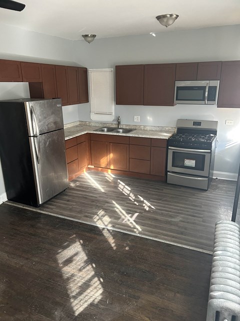 Floor plan for 2 beds, 1 bath