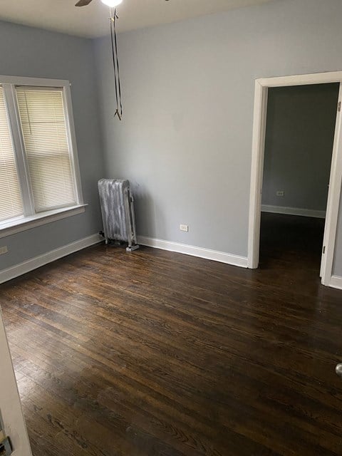 Floor plan for 1 bed, 1 bath