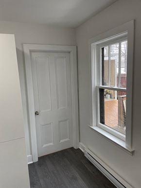 New Glasgow apartment for rent - a room with a white door and a window