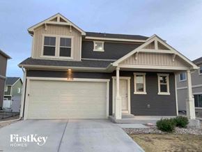Fountain house for rent - A two-story house with a garage is for sale.