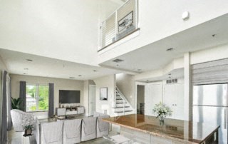 Floor plan for 1 bed, 1 bath, 857 sqft
