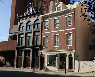 Philadelphia apartment for rent - a brick building on the corner of a street