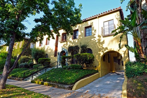Los Angeles apartment for rent - the building in which the apartment is located