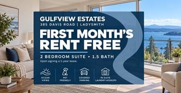 Ladysmith apartment for rent - Gulfview Estates