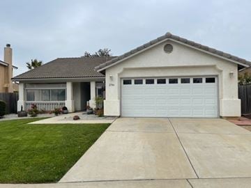 Santa Maria house for rent - A two-car garage is attached to a house.