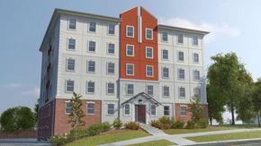 Waterloo apartment for rent - the building in which the apartment is located