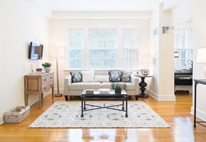 Washington apartment for rent - living room
