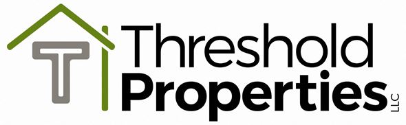 Grand Forks house for rent - A logo for Threshold Properties, LLC, featuring a house and a key.