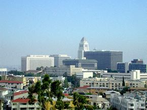 Los Angeles apartment for rent - a view of the city