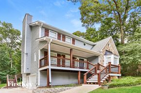 Hiram house for rent - the front of a house with a porch and a deck