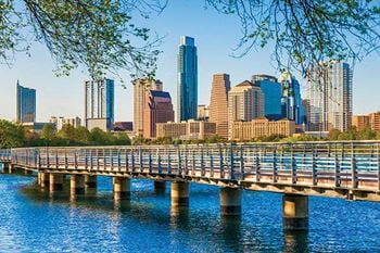 Walk to lady bird lake hike & bike trail