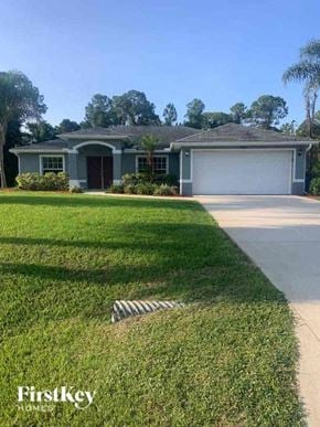 North Port house for rent - A house with a garage is for sale.