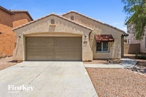 Phoenix house for rent - a garage door on the side of a house