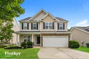 Fuquay Varina house for rent - A two-story house with a garage is for sale by FirstKey Homes.