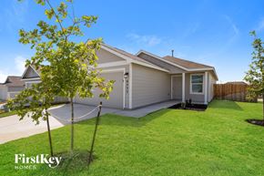 San Antonio house for rent - A house with a well-kept lawn and a tree in front of it.