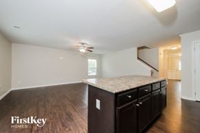 Lexington house for rent - the kitchen is open to the living room and dining room