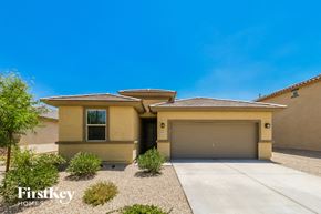 Surprise house for rent - a brand new house with a garage door