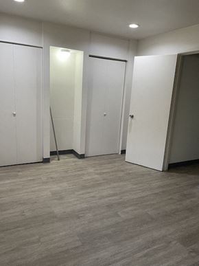 Jennings apartment for rent - an empty room with white walls and doors