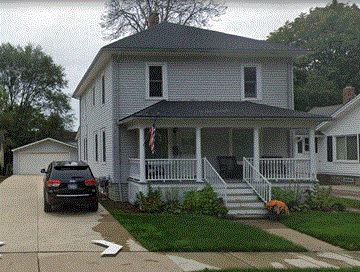 Grosse Pointe Farms apartment for rent - a white house with a car parked in front of it